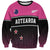 Custom New Zealand Women Cricket Sweatshirt Pink Simple Style