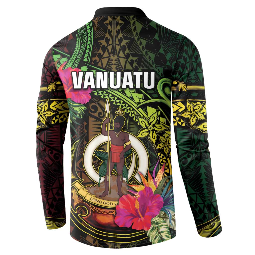 Vanuatu Button Sweatshirt Be Strong Pray For Port Vila