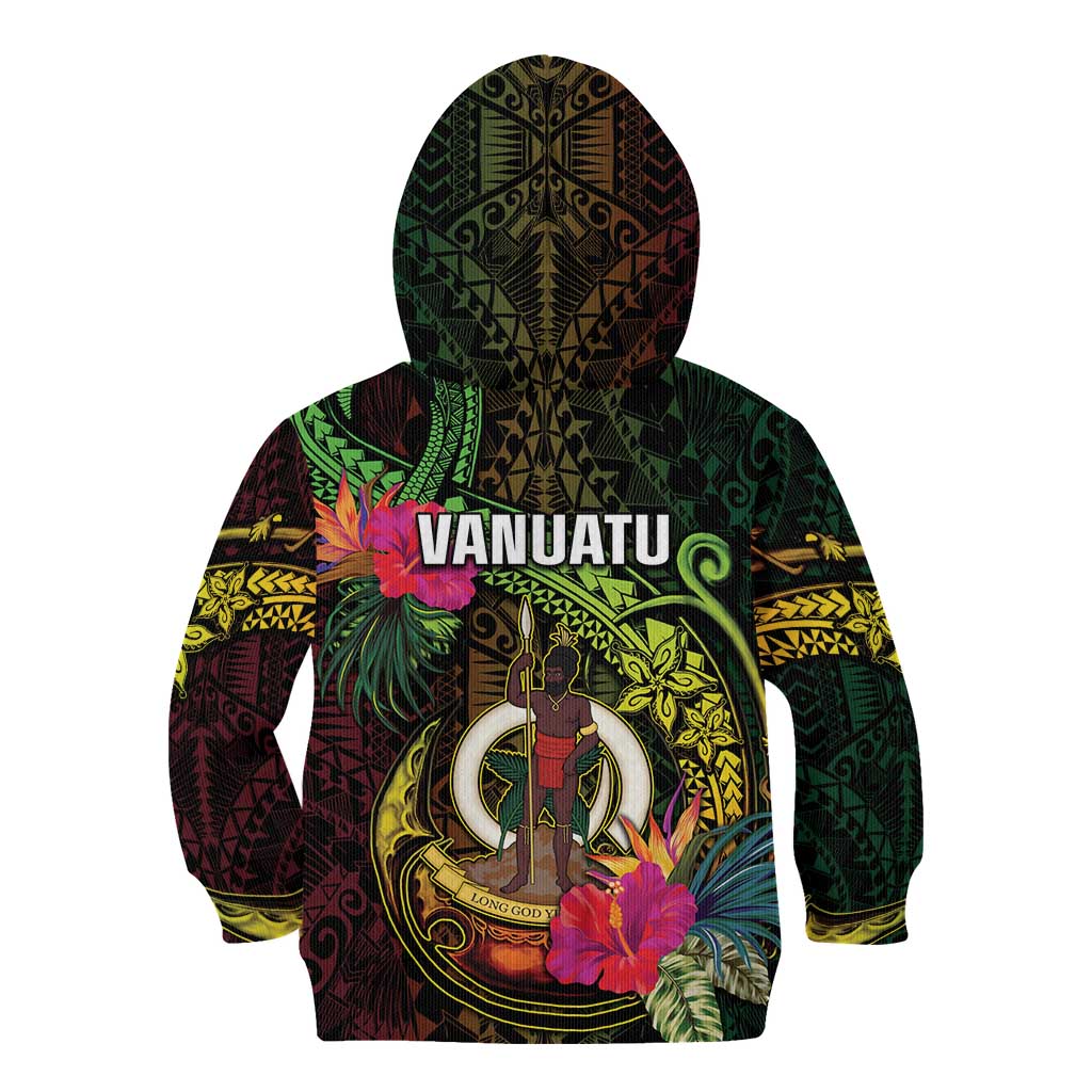 Vanuatu Kid Hoodie Be Strong Pray For Port Vila