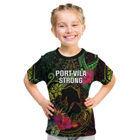 Vanuatu Kid T Shirt Be Strong Pray For Port Vila
