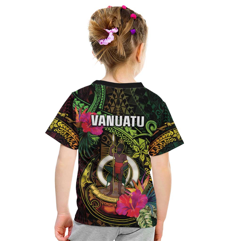 Vanuatu Kid T Shirt Be Strong Pray For Port Vila