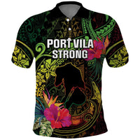 Vanuatu Polo Shirt Be Strong Pray For Port Vila