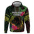 Vanuatu Zip Hoodie Be Strong Pray For Port Vila