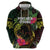 Vanuatu Zip Hoodie Be Strong Pray For Port Vila
