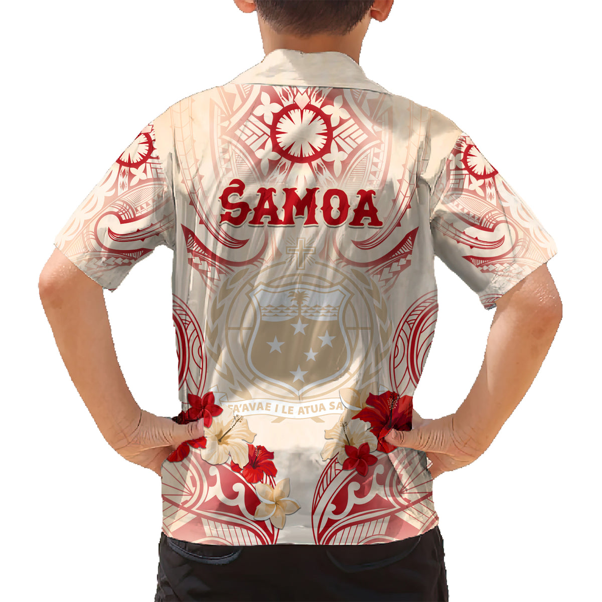 Siva Samoa Hawaiian Shirt Samoan Taupou With Polynesian Pattern LT05 - Polynesian Pride