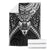 New Zealand Morepork Blanket Maori Pattern Black