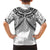 New Zealand Morepork Hawaiian Shirt Maori Pattern White