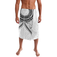 New Zealand Morepork Lavalava Maori Pattern White