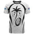 Custom Fiji Rugby T Shirt Fijian Warrior White