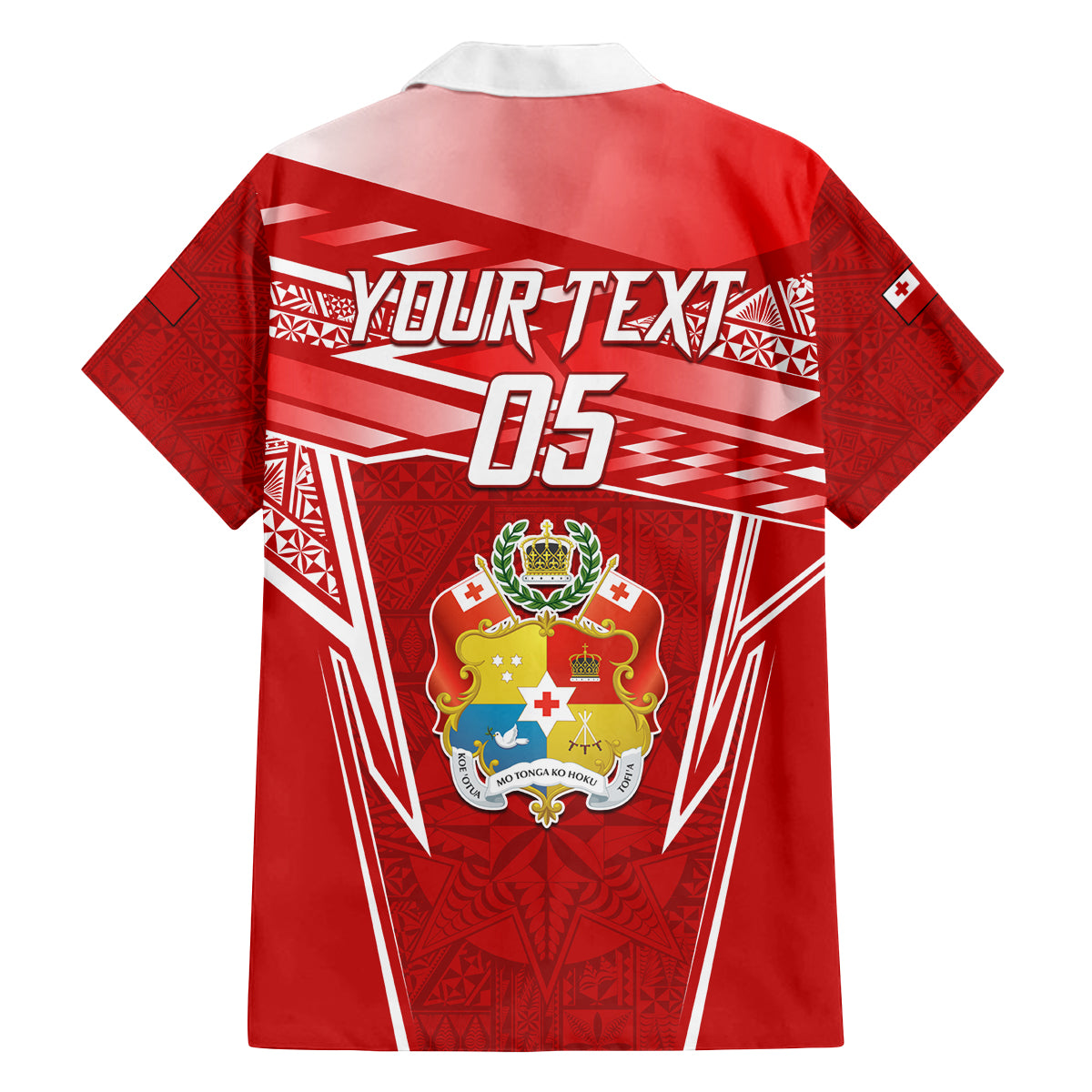 Custom Tonga Rugby Family Matching Puletasi and Hawaiian Shirt Kupesi Ngatu Pattern
