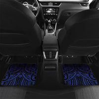 Haiti Philippines Car Mats Haitian Coat Of Arms With Filipino Sun LT05 Set 2pcs - Back Black - Polynesian Pride