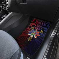 Haiti Philippines Car Mats Haitian Coat Of Arms With Filipino Sun LT05 - Polynesian Pride