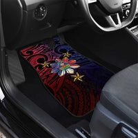 Haiti Philippines Car Mats Haitian Coat Of Arms With Filipino Sun LT05 - Polynesian Pride