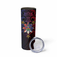 Haiti Philippines Skinny Tumbler Haitian Coat Of Arms With Filipino Sun