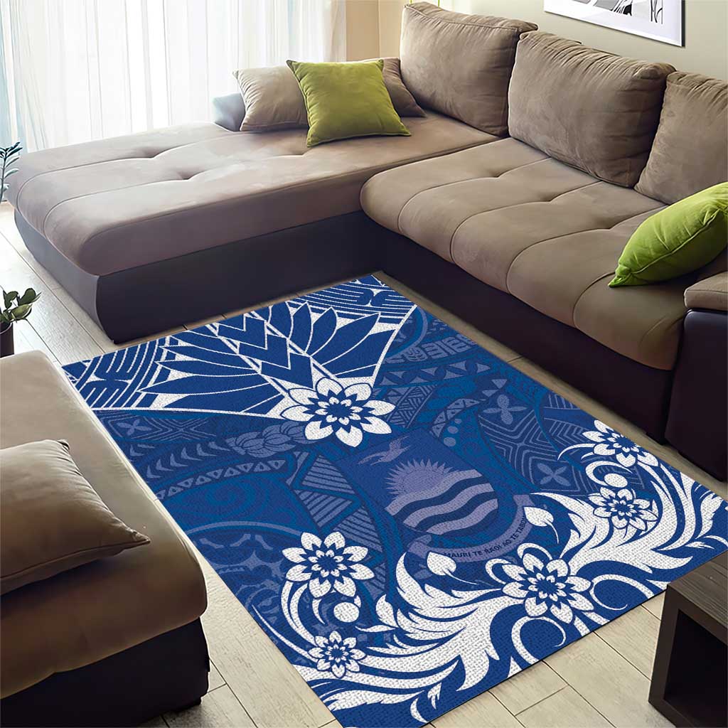 Wikin te Taetae ni Kiribati Area Rug Pacific Tapa Pattern