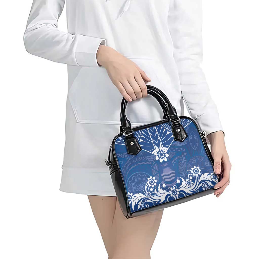Wikin te Taetae ni Kiribati Shoulder Handbag Pacific Tapa Pattern LT05 - Polynesian Pride