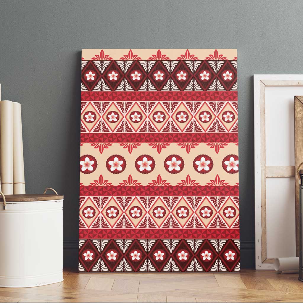 Tonga Language Week Canvas Wall Art Lea Faka-Tonga Everyday - Polynesian Pride