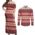 Tonga Language Week Couples Matching Off Shoulder Maxi Dress and Long Sleeve Button Shirt Lea Faka-Tonga Everyday - Polynesian Pride
