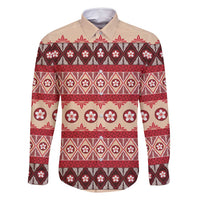 Tonga Language Week Family Matching Long Sleeve Bodycon Dress and Hawaiian Shirt Lea Faka-Tonga Everyday - Polynesian Pride