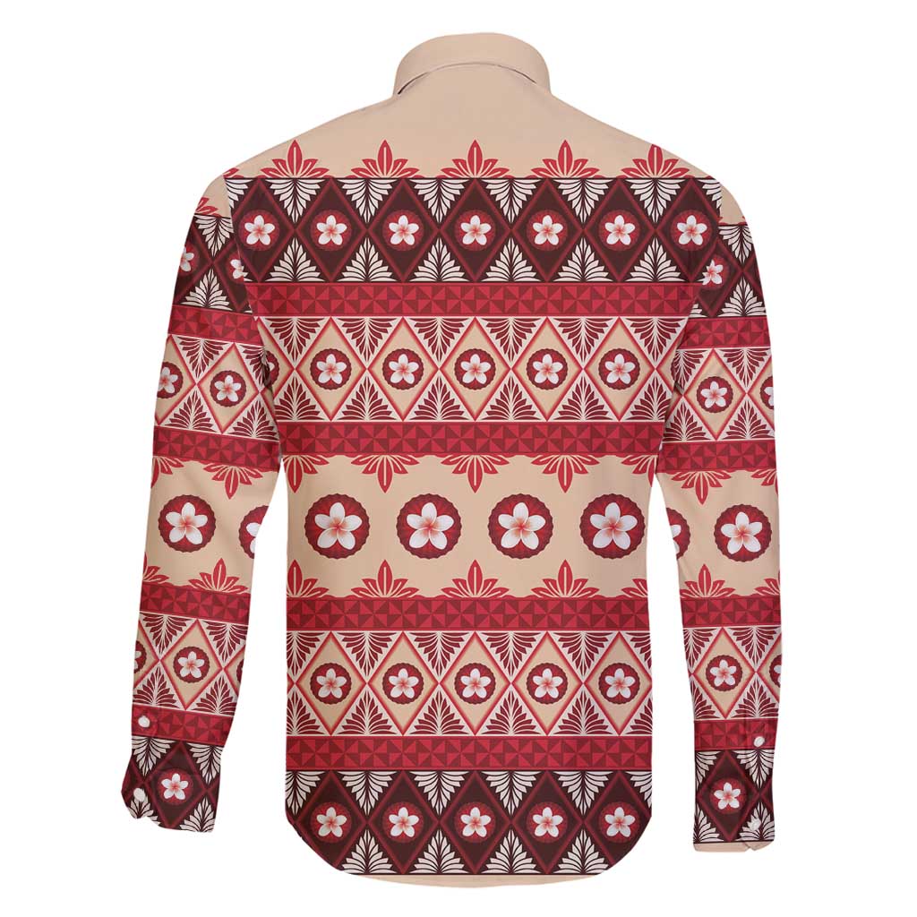 Tonga Language Week Family Matching Off Shoulder Short Dress and Hawaiian Shirt Lea Faka-Tonga Everyday - Polynesian Pride