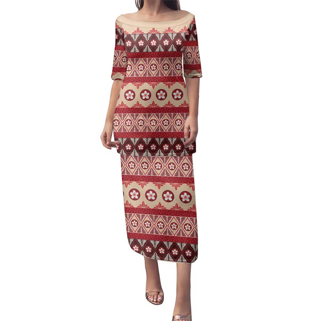 Tonga Language Week Family Matching Puletasi and Hawaiian Shirt Lea Faka-Tonga Everyday - Polynesian Pride