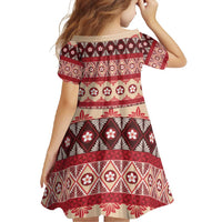 Tonga Language Week Family Matching Short Sleeve Bodycon Dress and Hawaiian Shirt Lea Faka-Tonga Everyday - Polynesian Pride