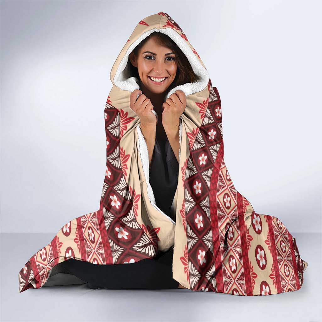 Tonga Language Week Hooded Blanket Lea Faka-Tonga Everyday - Polynesian Pride