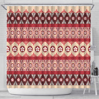 Tonga Language Week Shower Curtain Lea Faka-Tonga Everyday - Polynesian Pride