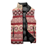 Tonga Language Week Sleeveless Puffer Jacket Lea Faka-Tonga Everyday - Polynesian Pride