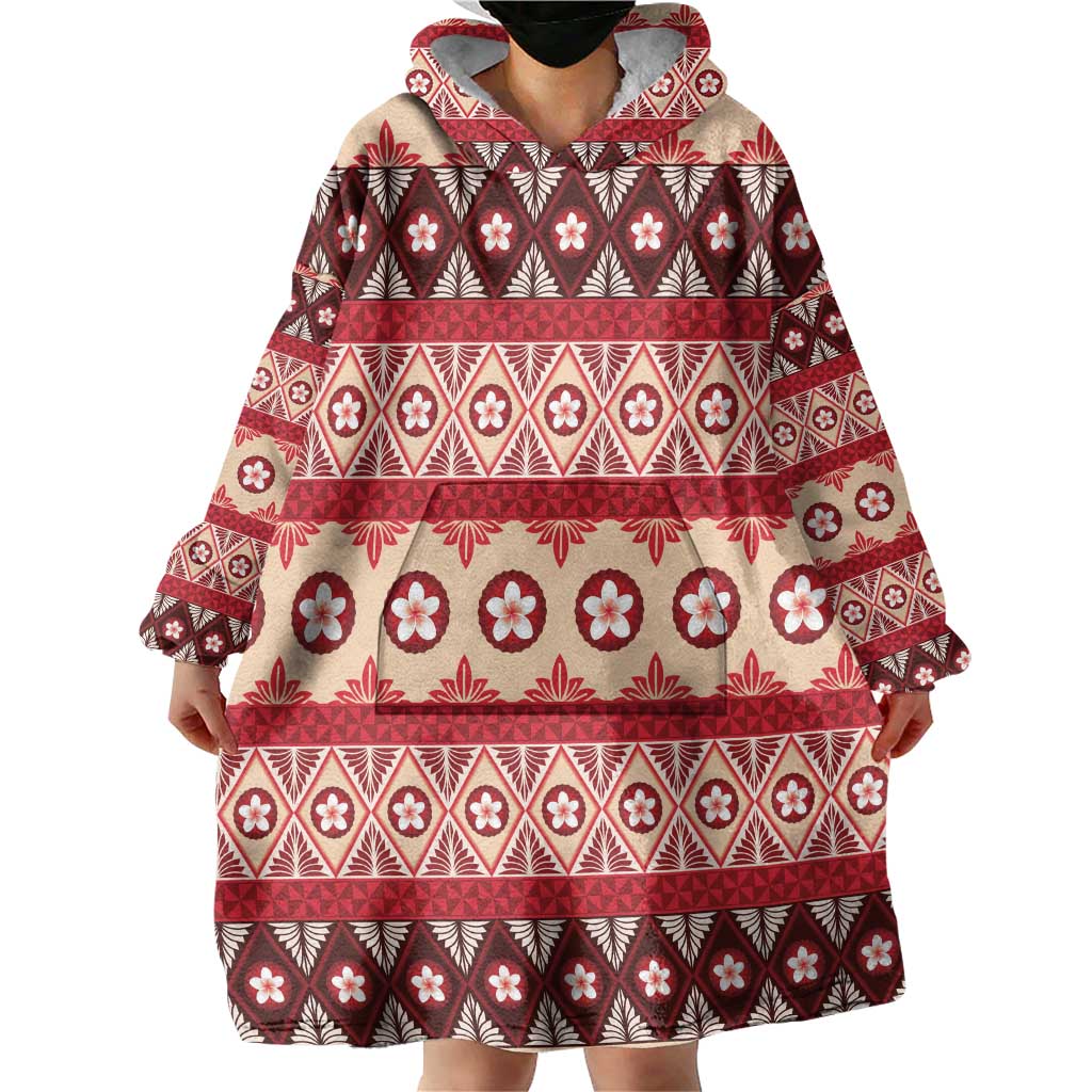 Tonga Language Week Wearable Blanket Hoodie Lea Faka-Tonga Everyday - Polynesian Pride