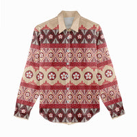 Tonga Language Week Women Casual Shirt Lea Faka-Tonga Everyday - Polynesian Pride