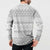 Tonga White Sunday Button Sweatshirt Tongan Ngatu Siale Pattern - Polynesian Pride