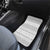 Tonga White Sunday Car Mats Tongan Ngatu Siale Pattern - Polynesian Pride