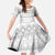 Tonga White Sunday Family Matching Summer Maxi Dress and Hawaiian Shirt Tongan Ngatu Siale Pattern - Polynesian Pride