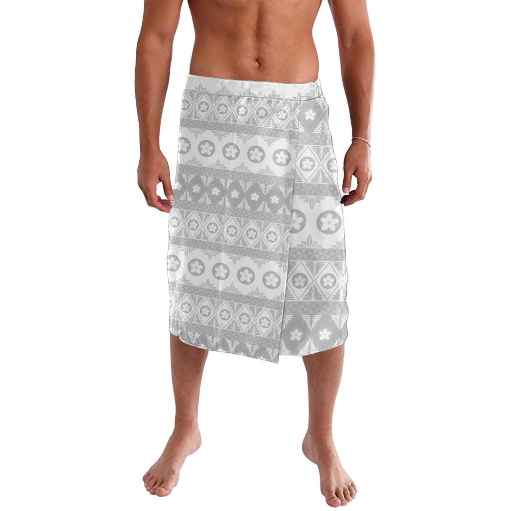 Tonga White Sunday Lavalava Tongan Ngatu Siale Pattern - Polynesian Pride