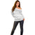 Tonga White Sunday Off Shoulder Sweater Tongan Ngatu Siale Pattern - Polynesian Pride