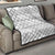 Tonga White Sunday Quilt Tongan Ngatu Siale Pattern - Polynesian Pride