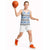 Samoa White Sunday Basketball Jersey Samoan Tapa Blue Hibiscus - Polynesian Pride