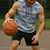 Samoa White Sunday Sleeveless Hoodie Samoan Tapa Blue Hibiscus - Polynesian Pride