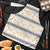 Samoa White Sunday Apron Samoan Tapa Yellow Hibiscus - Polynesian Pride