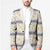 Samoa White Sunday Blazer Samoan Tapa Yellow Hibiscus - Polynesian Pride