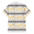 Samoa White Sunday Family Matching Summer Maxi Dress and Hawaiian Shirt Samoan Tapa Yellow Hibiscus - Polynesian Pride