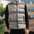Samoa White Sunday Sleeveless Puffer Jacket Samoan Tapa Yellow Hibiscus - Polynesian Pride
