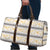 Samoa White Sunday Travel Bag Samoan Tapa Yellow Hibiscus - Polynesian Pride