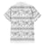 Samoa White Sunday Family Matching Off The Shoulder Long Sleeve Dress and Hawaiian Shirt Samoan Tapa White Hibiscus - Polynesian Pride