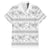 Samoa White Sunday Family Matching Summer Maxi Dress and Hawaiian Shirt Samoan Tapa White Hibiscus - Polynesian Pride