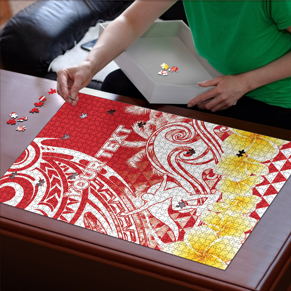 Personalised Tahiti Surfing Puzzle Polynesian Style LT05 - Polynesian Pride