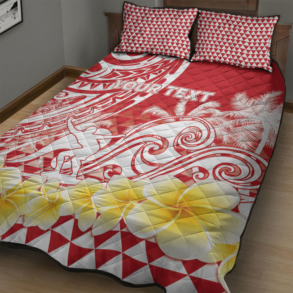 Personalised Tahiti Surfing Quilt Bed Set Polynesian Style LT05 - Polynesian Pride
