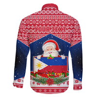 Personalised Philippines Christmas Family Matching Summer Maxi Dress and Hawaiian Shirt Filipino Parol Maligayang Pasko LT05 - Polynesian Pride