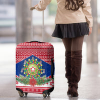 Philippines Christmas Luggage Cover Filipino Parol Maligayang Pasko LT05 - Polynesian Pride